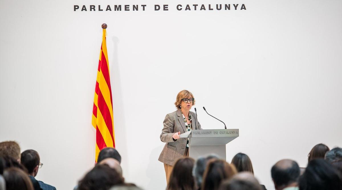 La directora de la APDCAT, Meritxell Borràs