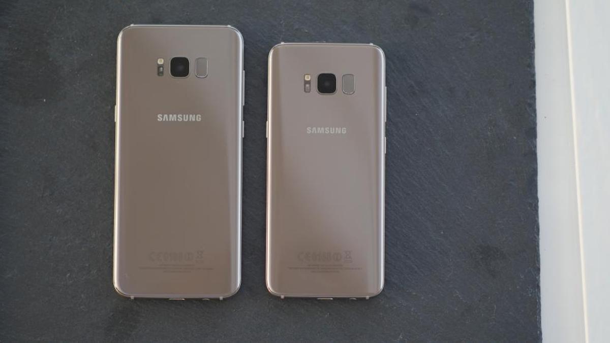 Samsung ha presentado un hermano mayor, el S8+, con una pantalla ligeramente más grande, de 6,2".