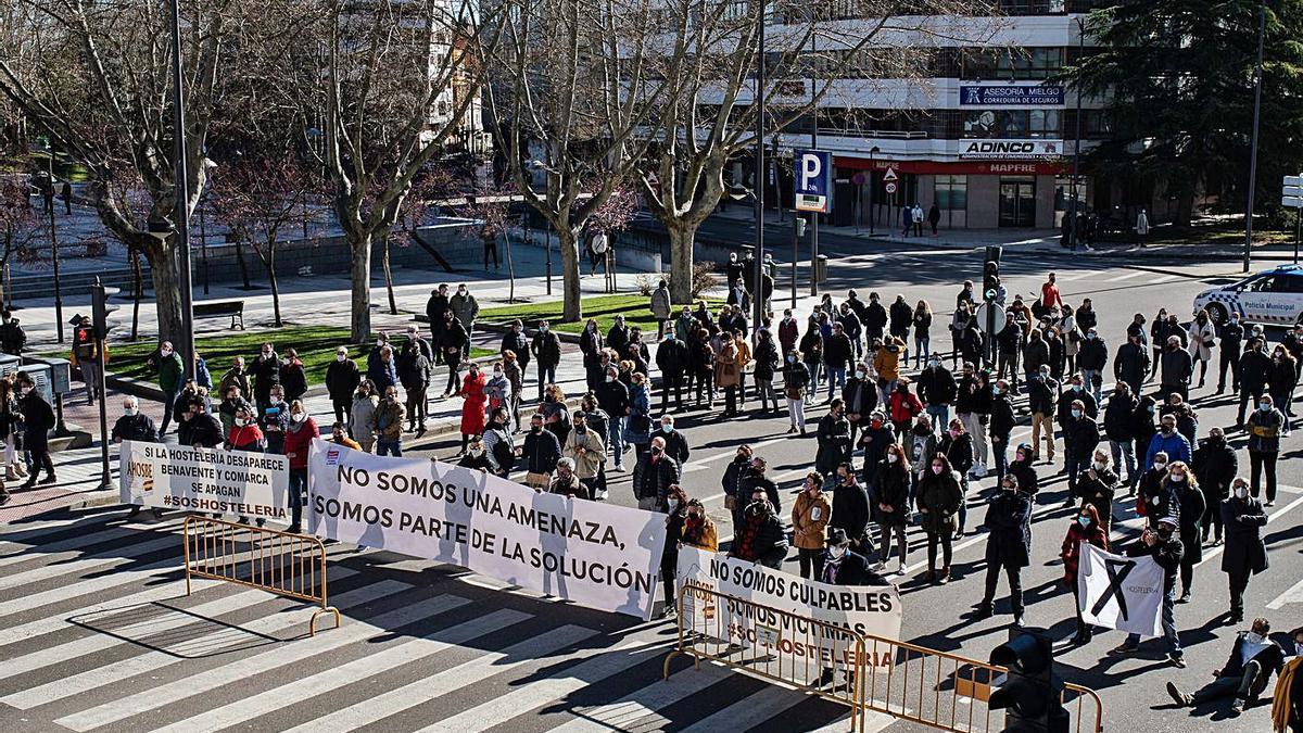 Asistentes a la manifestación. | Emilio Fraile