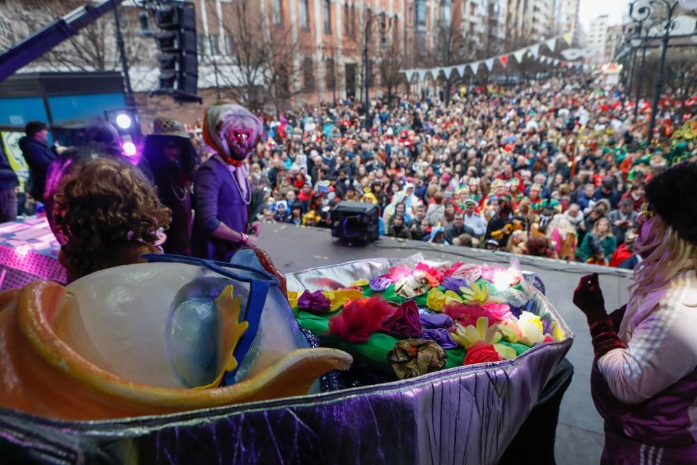 Carnaval en Gijón 2018: entrega de premios a los mejores disfraces.