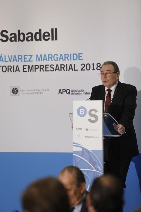 Premio Álvarez Margaride 2018 al empresario Sabino García Vallina, de TSK