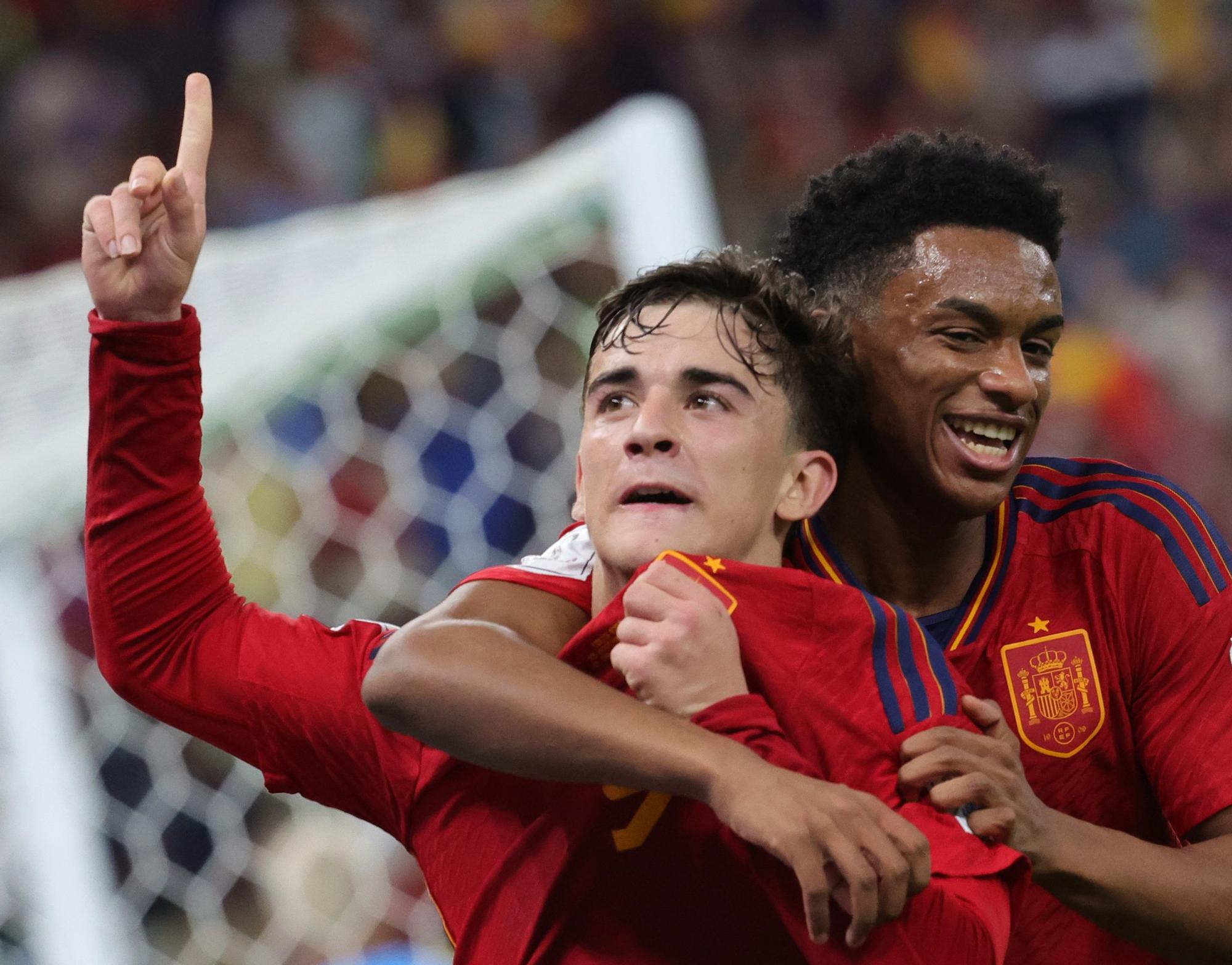 Les millors imatges del debut d'Espanya al Mundial de Qatar