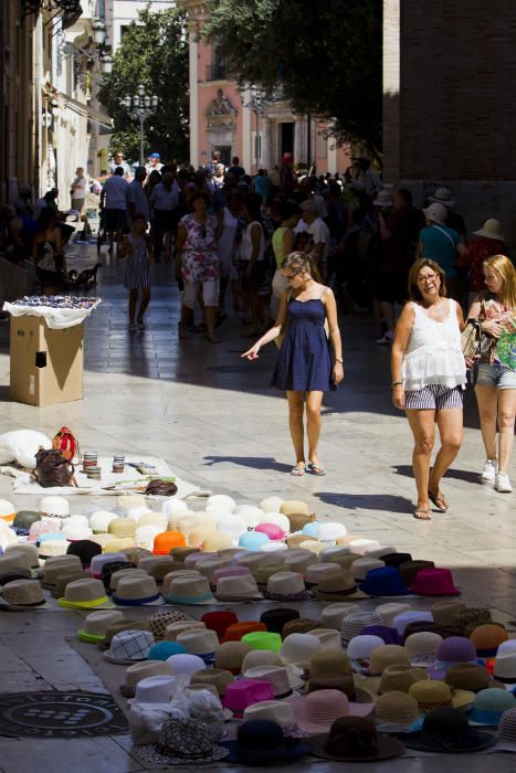 Finde de fuerte calor en Valencia