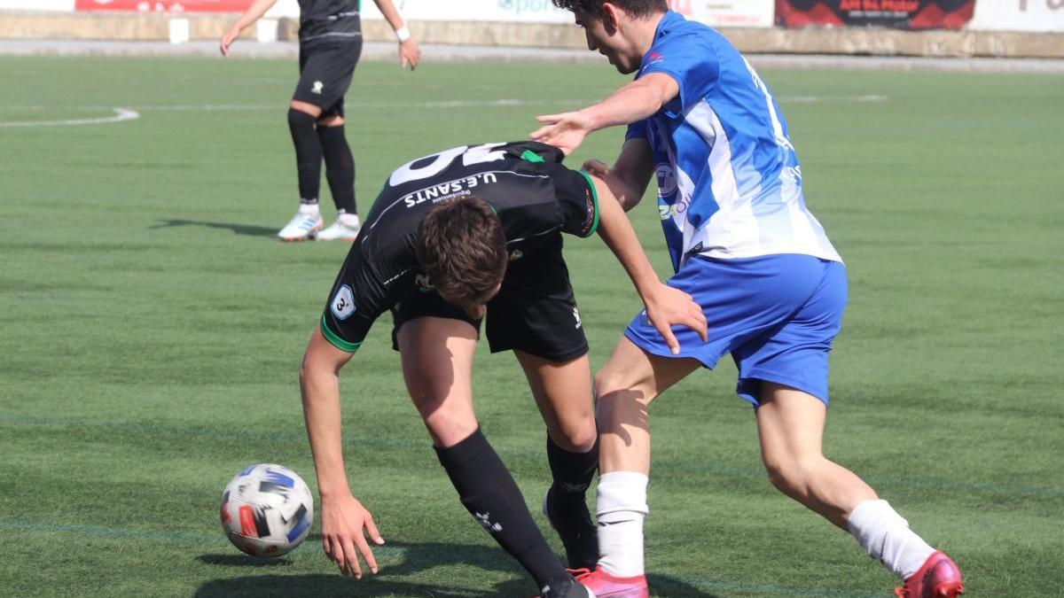 La Unió Esportiva Figueres en un dels partits de la temporada