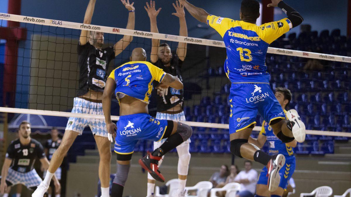 El Guaguas ante el WWK Volleys Herrsching