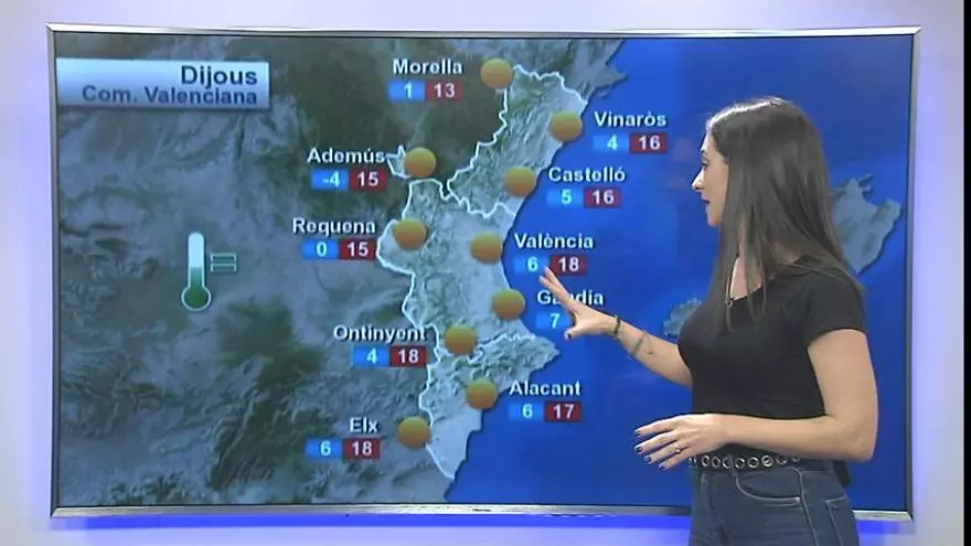 Un temporal que podría dejar nieve se acerca a Valencia