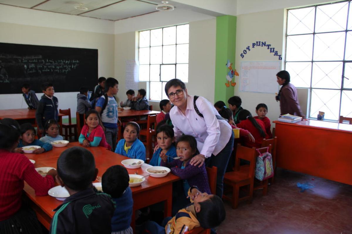 El trabajo de la ONG viguesa Aulas abiertas en Perú
