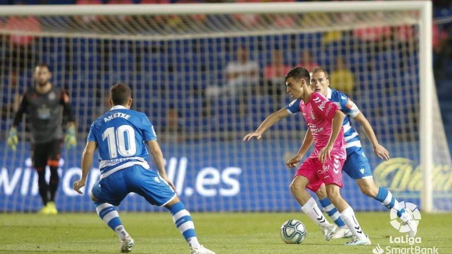 El Dépor perdió 3-0 frente a la UD Las Palmas el pasado domingo.