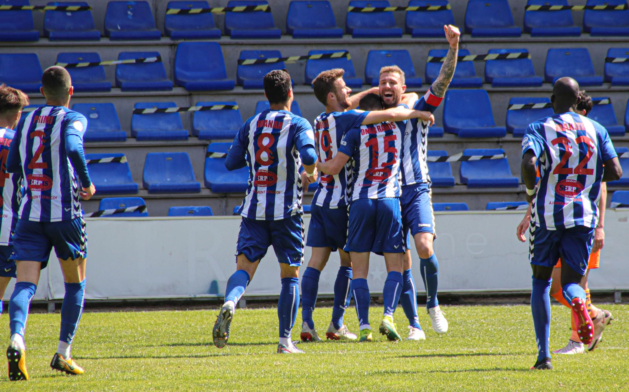 Las imágenes del Alcoyano - Mestalla