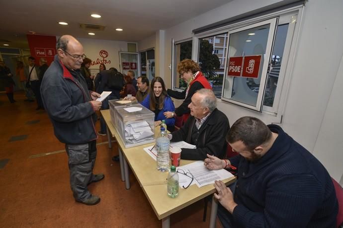 25/01/2017LAS PALMAS DE GRAN CANARIA. Elecciones agrupación local del PSOE de Las Palmas de Gran Canaria. FOTO: J. PÉREZ CURBELO