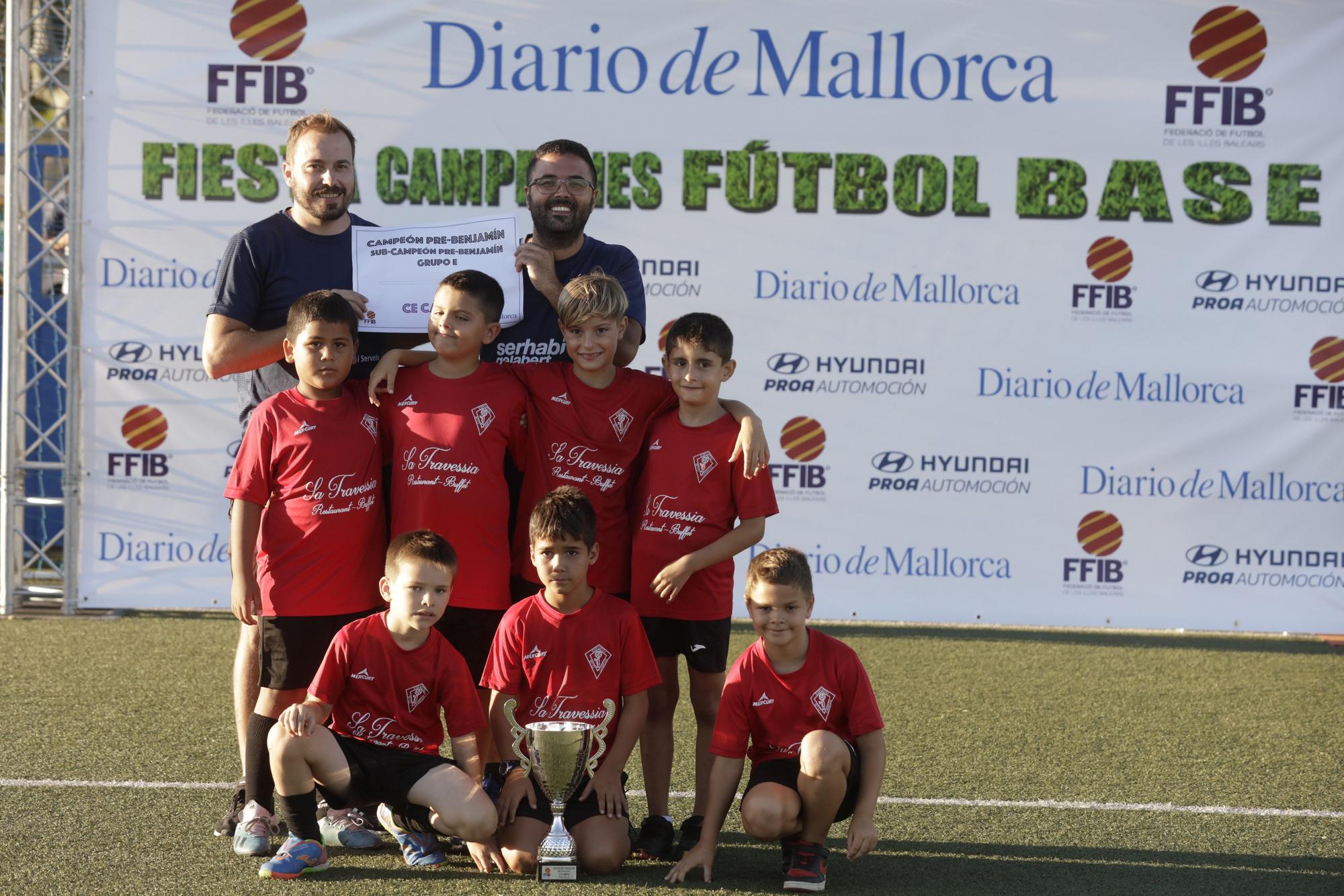 Campos prebenjamín, subcampeón Grupo E