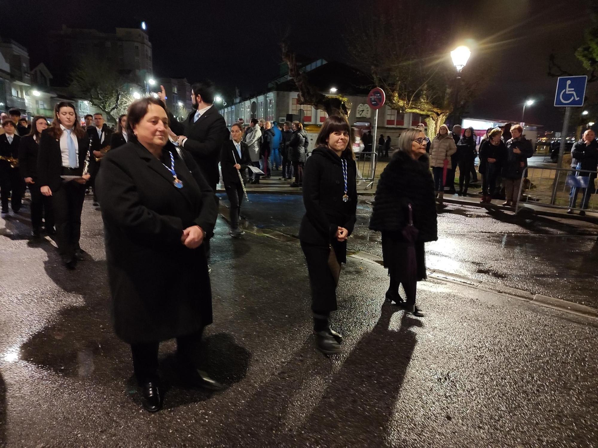 La procesión de la Santa Cena de la Semana Santa de Cangas