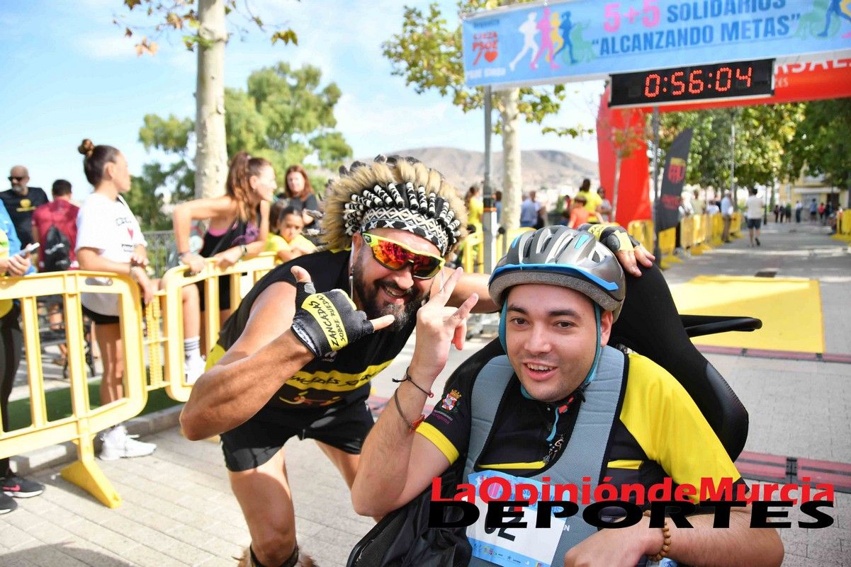 La carrera-Marcha Popular 5+5 Solidarios Alcanzando Metas, en imágenes