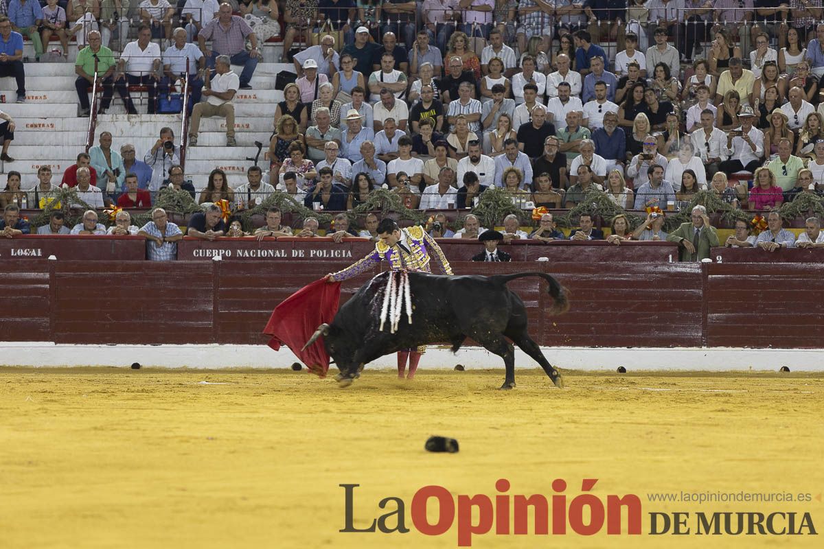 Tercer festejo de la Feria Taurina de Murcia (Talavante, Paco Ureña y Roca Rey), en imágenes