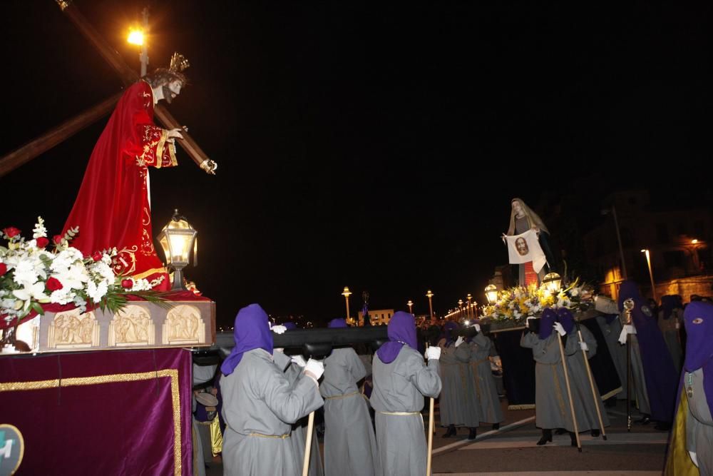 Procesión del Miércoles Santo en Gijón