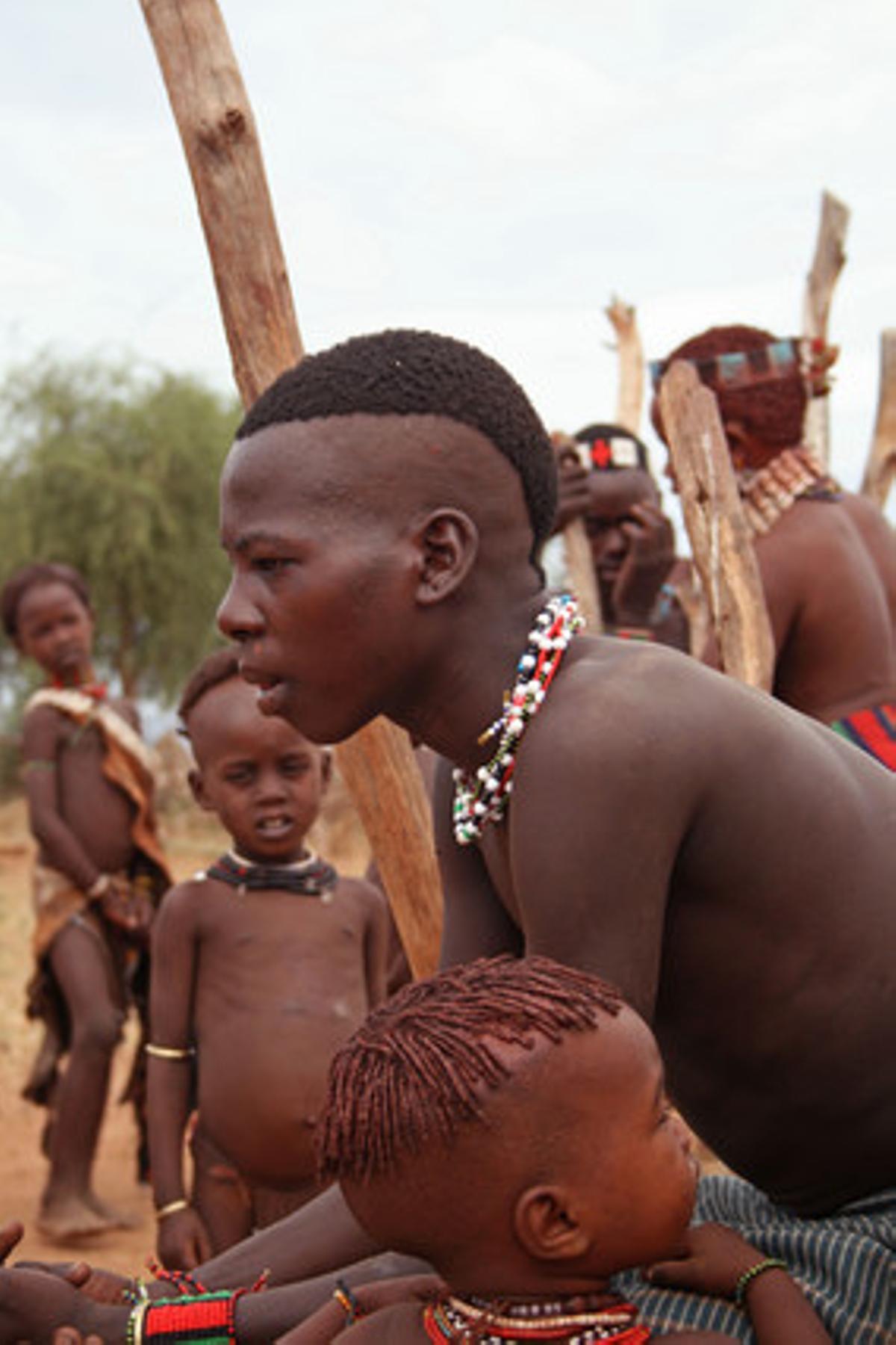 Miembro de la tribu de los Hammar, situados en Turmi, en el sur del país.