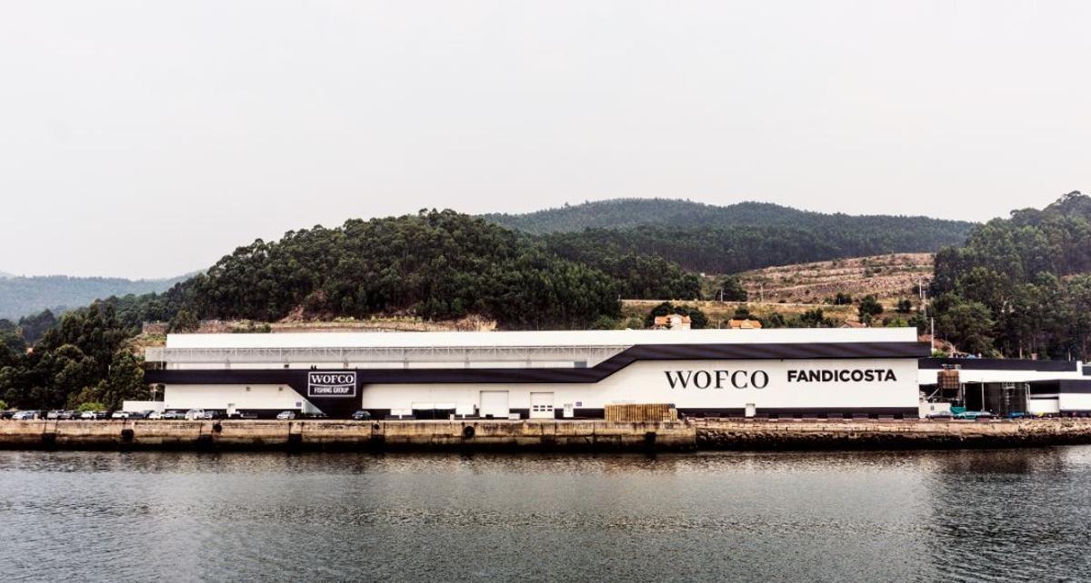 Instalaciones de Fandicosta, con la imagen corporativa de Wofco