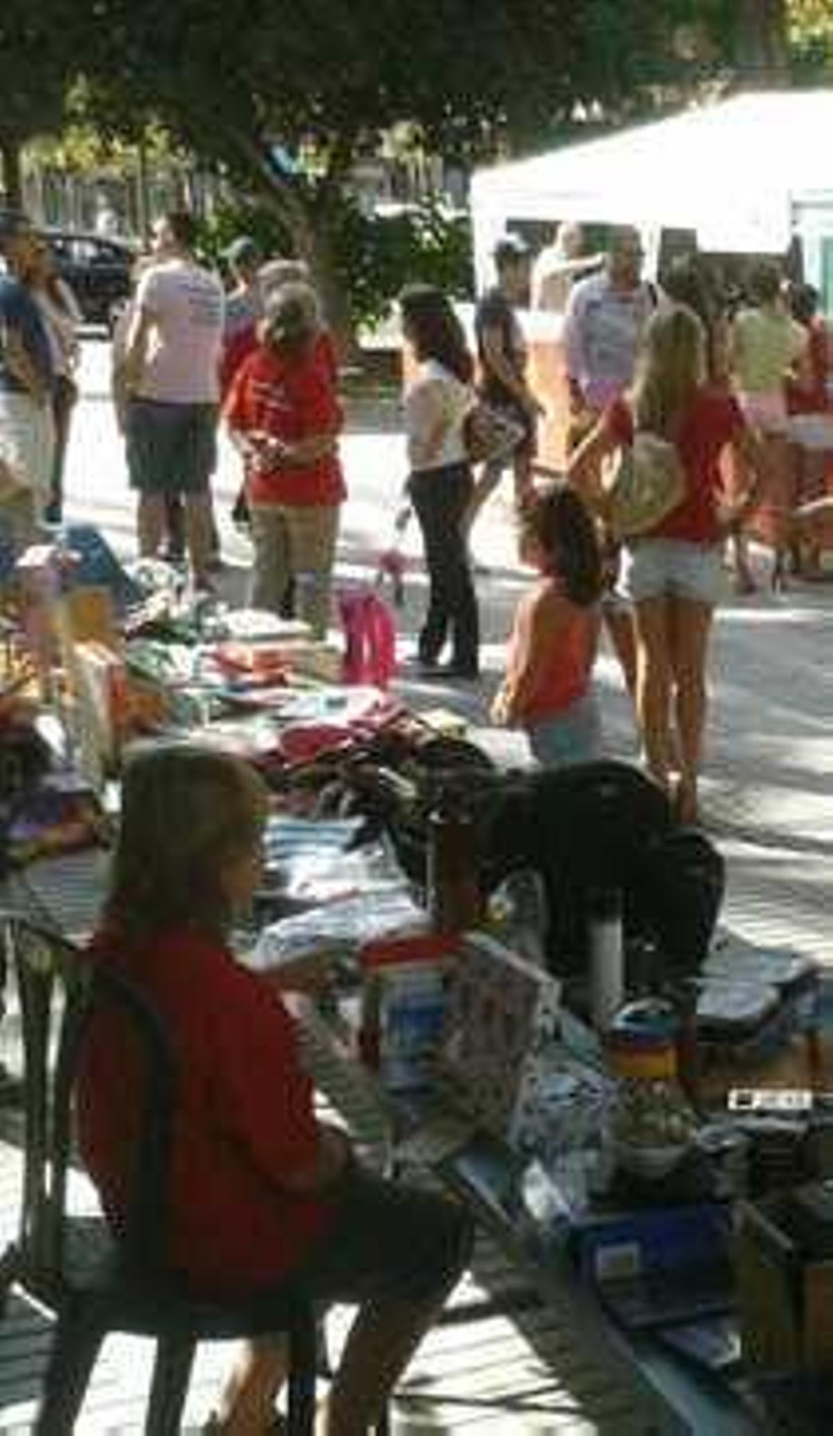Una hoguera con música