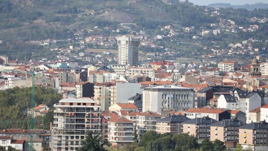 La ciudad de Ourense permanece sin plan de urbanismo, por la caída del documento de 2003. // Jesús Regal