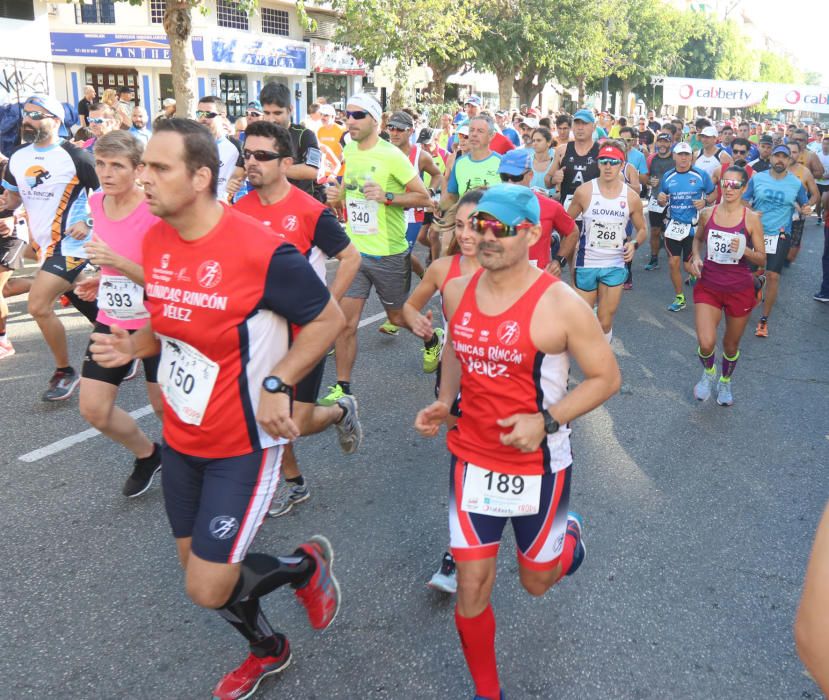 Celebración de la VIII Media Maratón de Rincón de la Victoria.