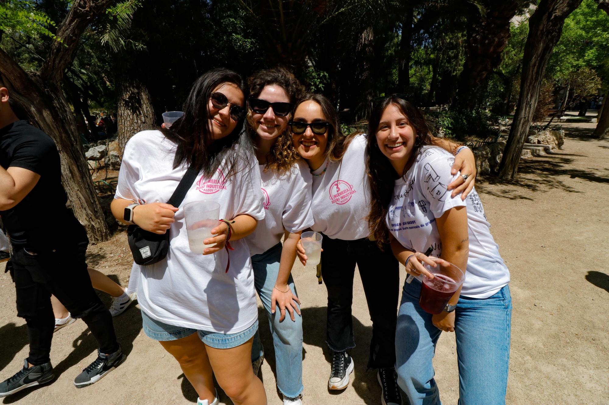 El Campus de Alcoy de la UPV recupera su fiesta de "las paellas"