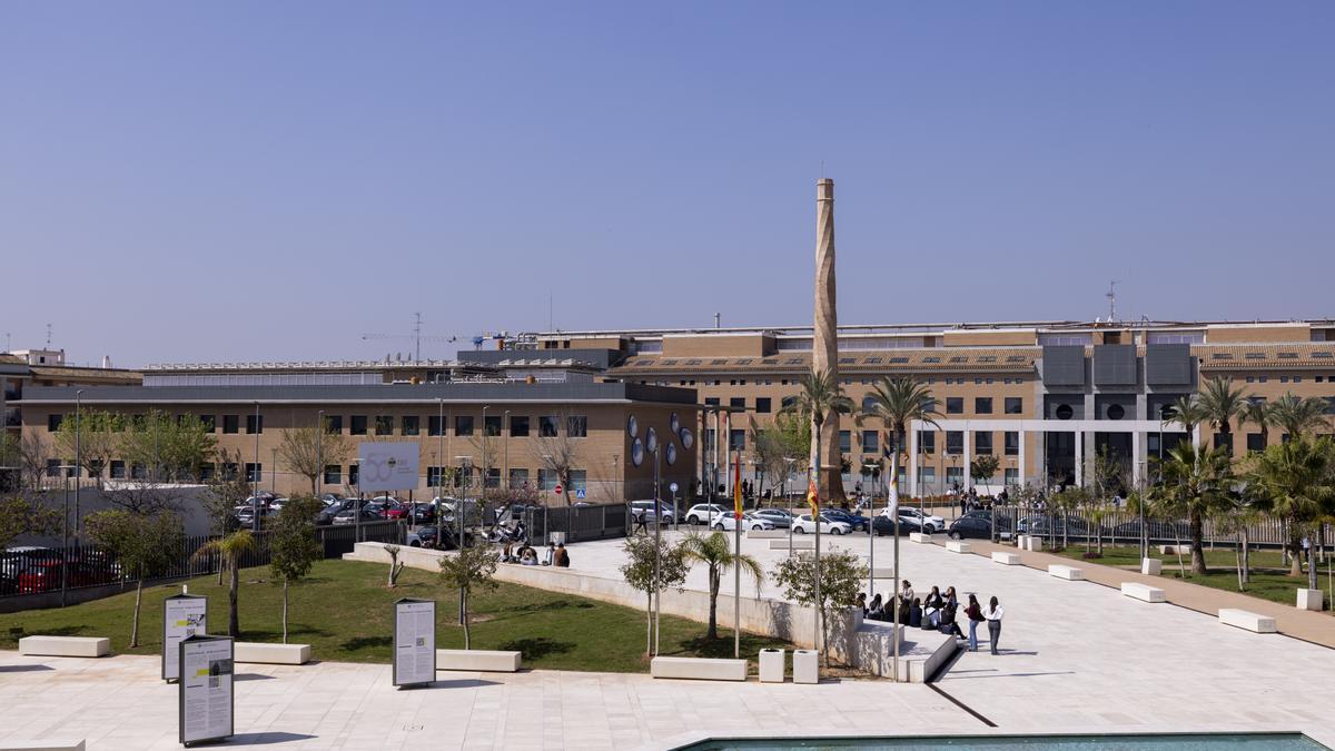 Instalaciones del CEU-UCH en el campus de Alfara del Patriarca, en València.