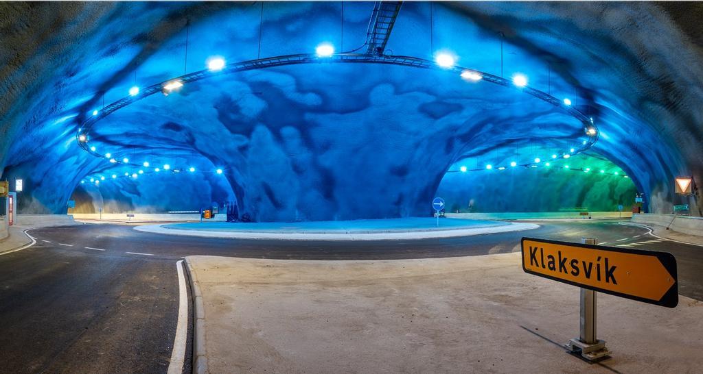 Glorieta túnel islas Feroe