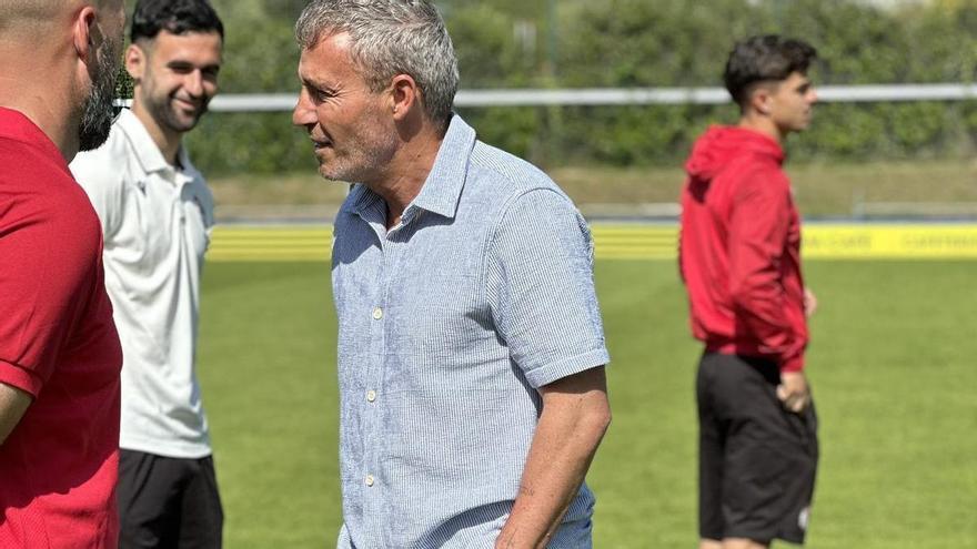 Cano, entrenador del Zamora CF: "Estoy satisfecho con la temporada realizada"