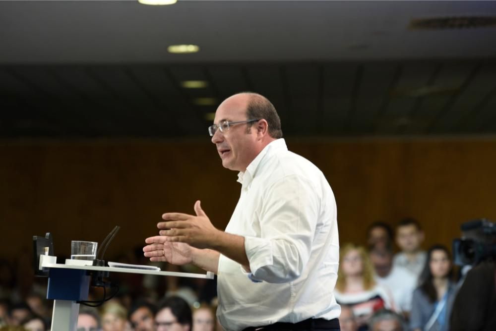 Mitin de Mariano Rajoy en el Auditorio de Murcia