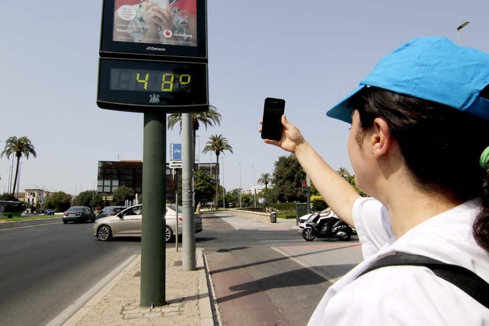 Tarde de calor en el desierto cordobés