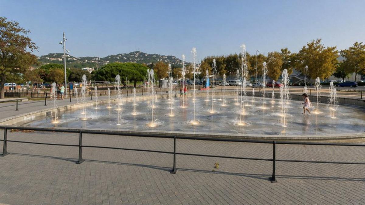 Una imatge del projecte de font d'aigua.