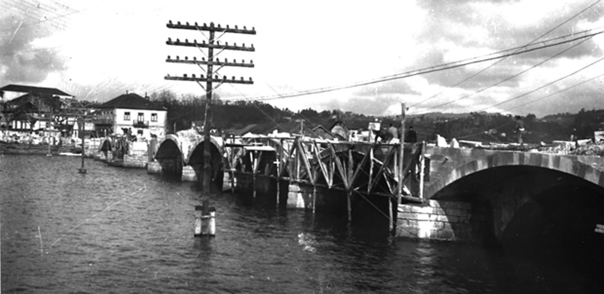 Pontevedra en el recuerdo | Los puentes que nos llevan al otro lado del río