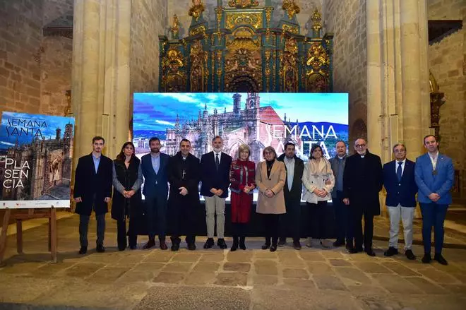 Así ha sido la presentación del cartel de la Semana Santa de Plasencia