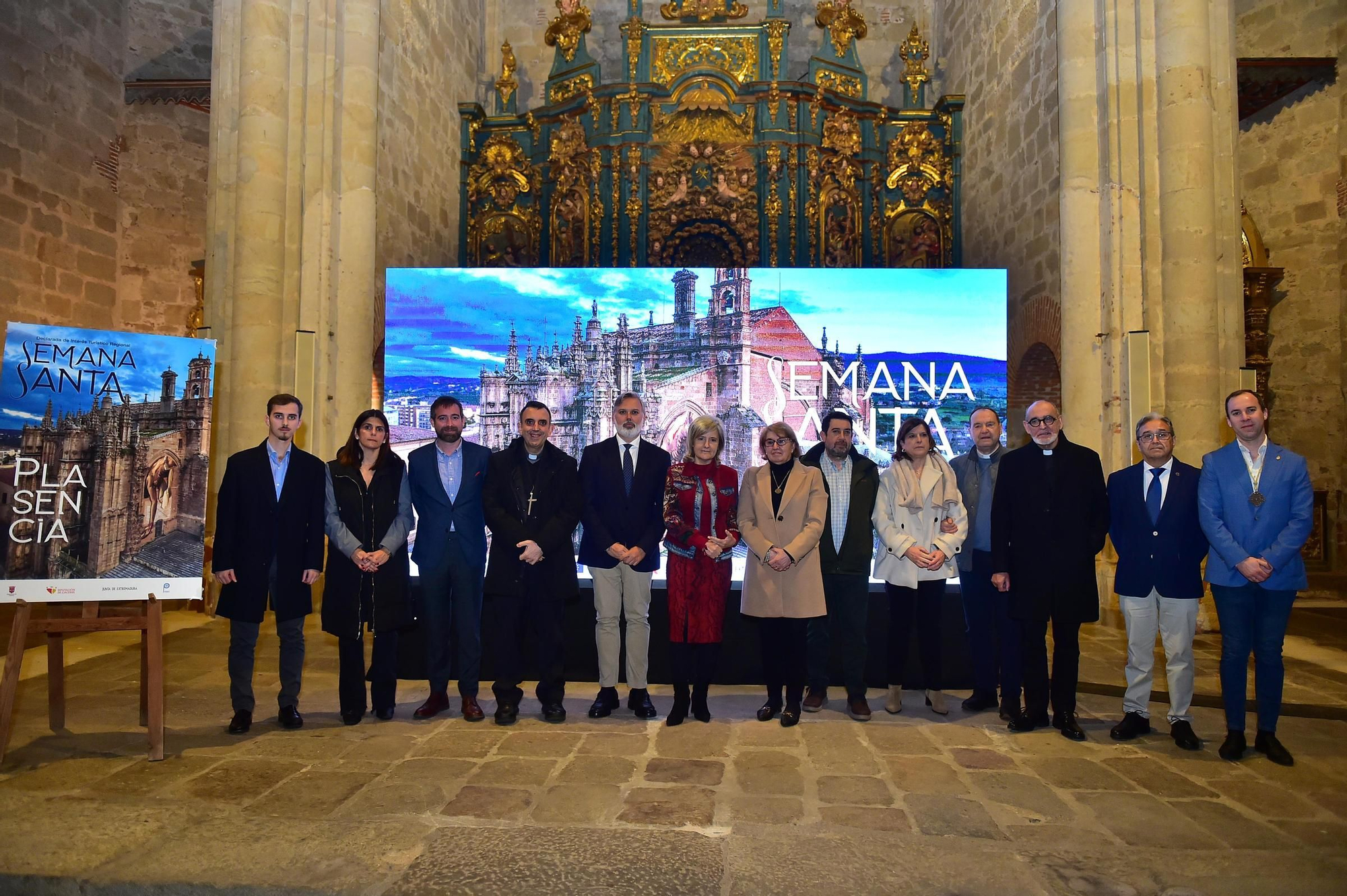 Así ha sido la presentación del cartel de la Semana Santa de Plasencia