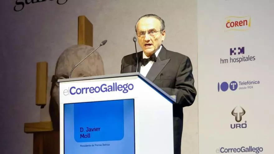 Discurso de Javier Moll, presidente de Prensa Ibérica, en los Premios Gallegos del Año