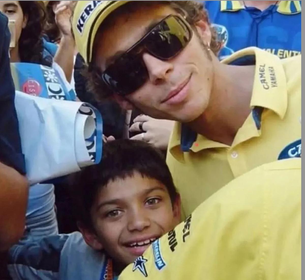 Valentino Rossi fue el ídolo de infancia de Jorge Martín