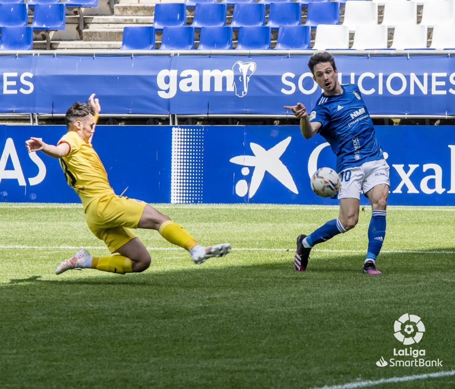 El Real Oviedo-Girona en imágenes