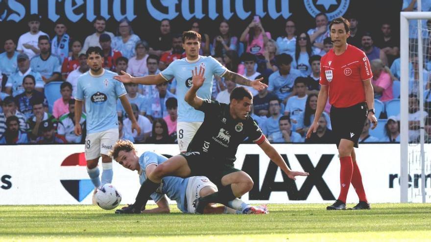 El Celta - Racing de Santander, minuto a minuto