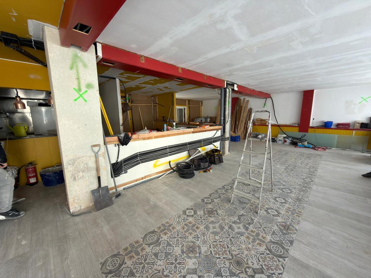 Noch sieht das "Schatzi" aus wie ein Rohbau.