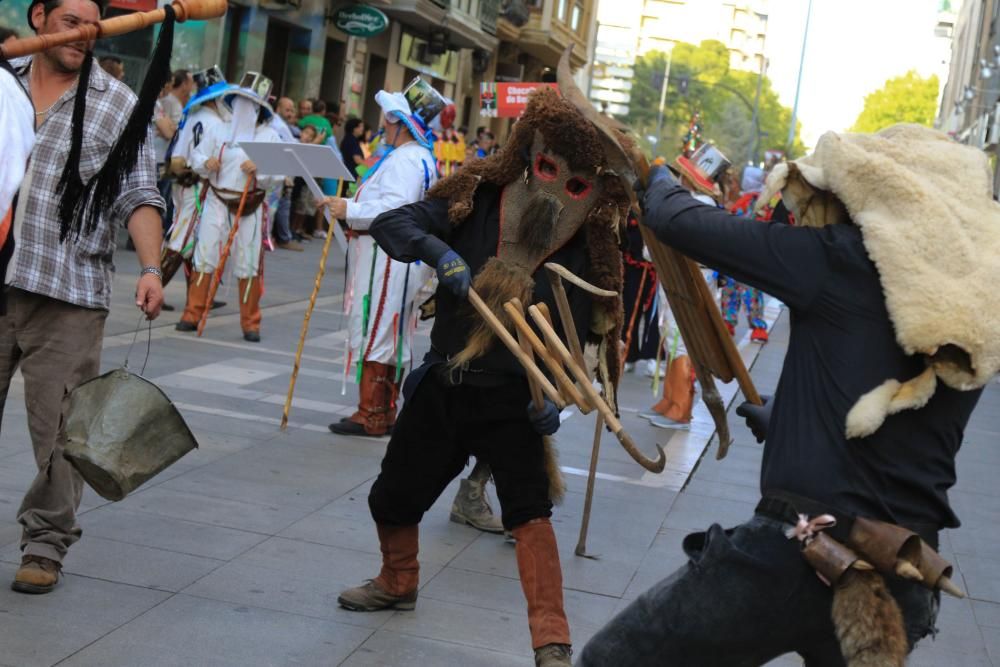 Desfile de mascaradas en Zamora