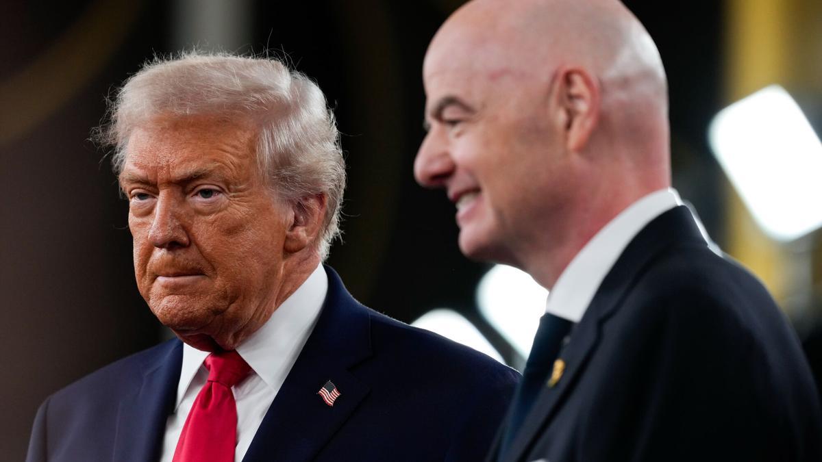 Donald Trump presenta el ‘FIFA Pass’ para agilizar visas a aficionados para el Mundial