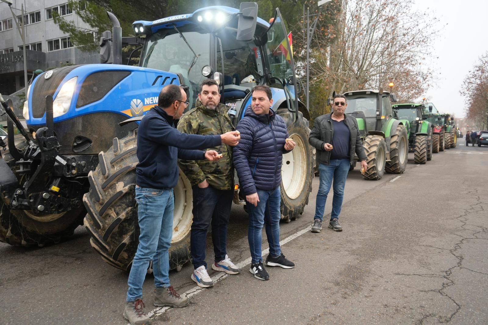 GALERÍA | Segundo día de tractorada en Zamora