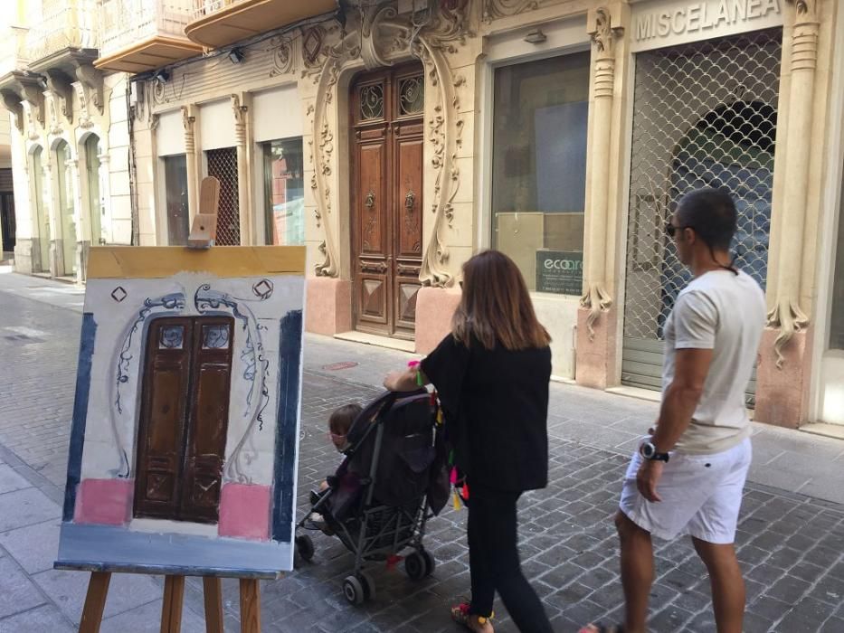 Concurso de pintura al aire libre en Cartagena
