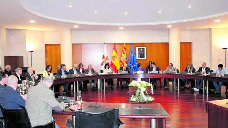 El último pleno de la DPH se celebró el pasado día 2 de marzo. | DUPITACIÓN PROVINCIAL DE HUESCA