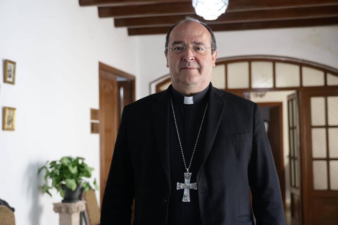 El obispo de Coria-Cáceres, Jesús Pulido