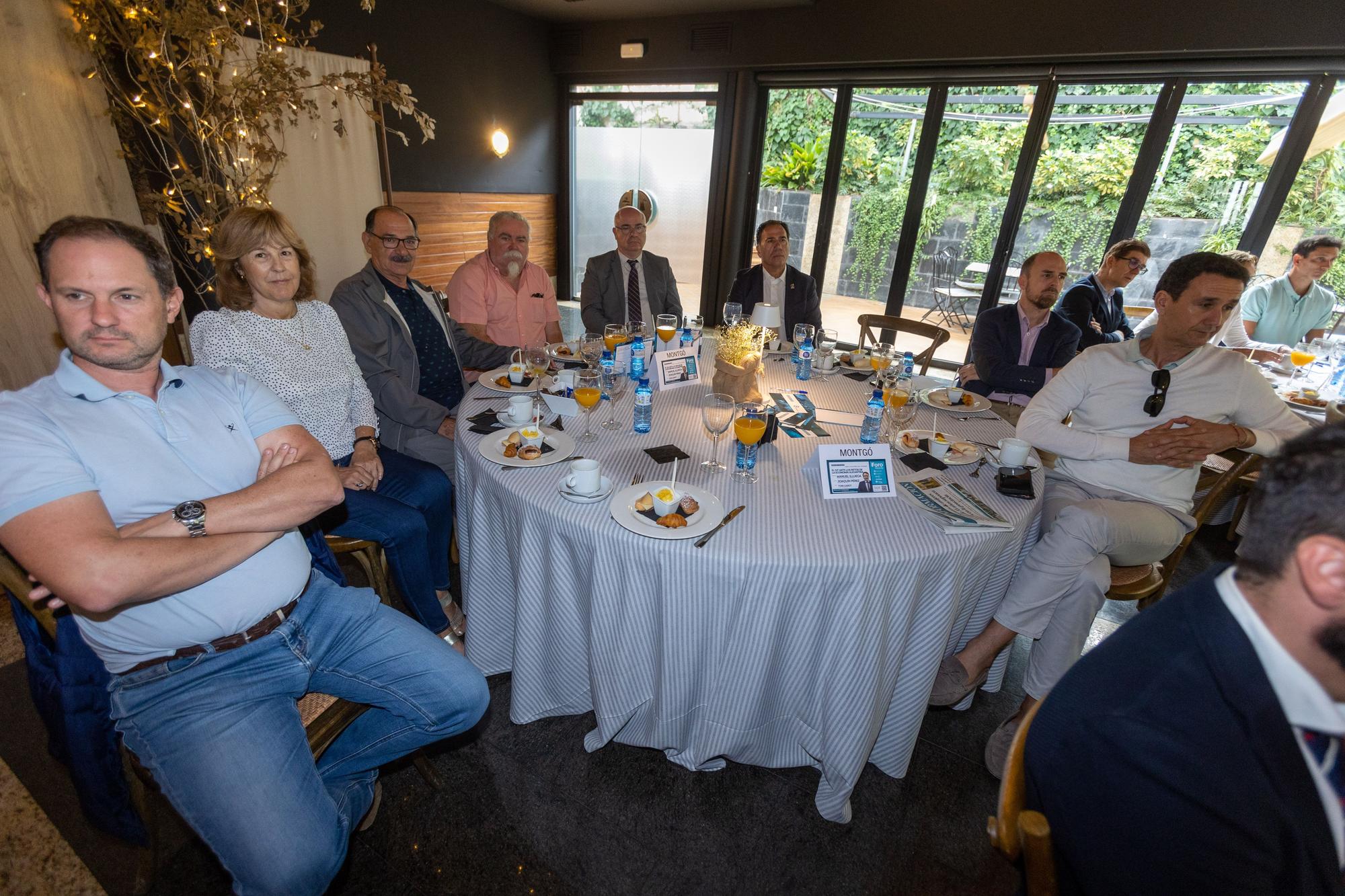 Foro Alicante con Manuel Illueca "El IVF ante los retos de la economía Alicantina"