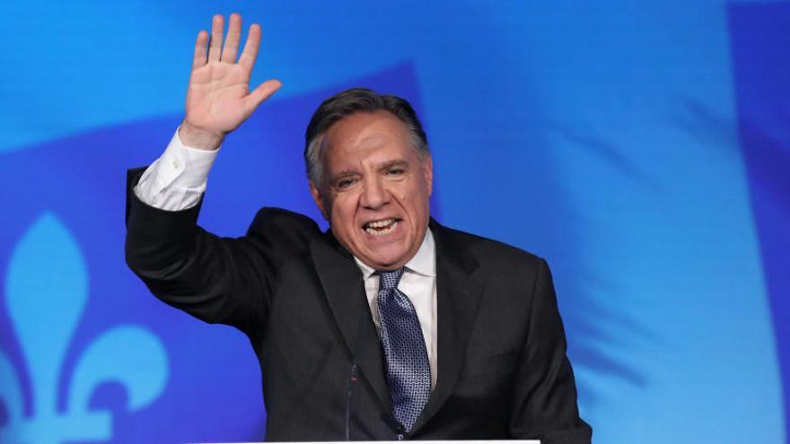 El líder del CAQ, Francois Legault.