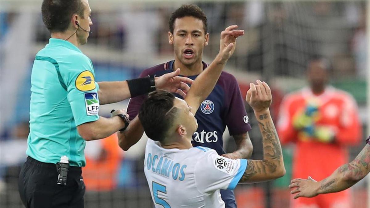 Neymar perdió los papeles en Marsella
