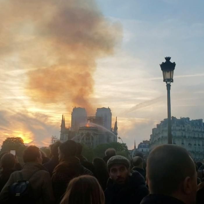 Incendi a la catedral de Notre Dame