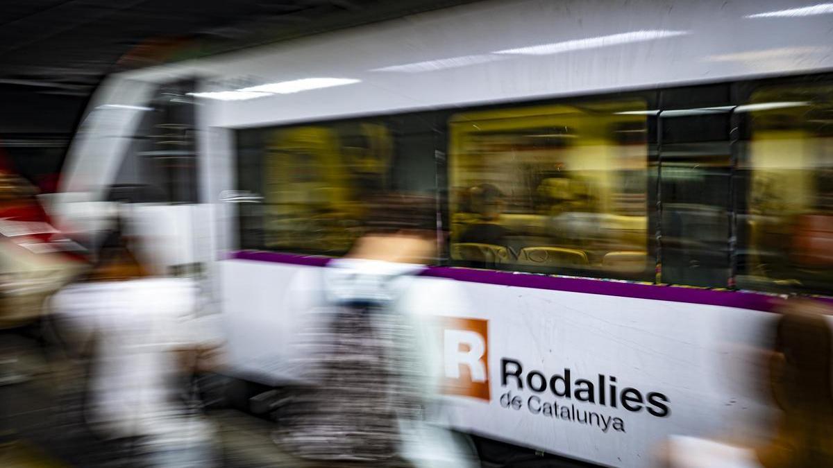 Un tren de Rodalies.